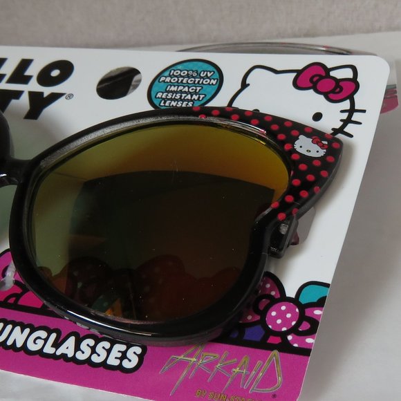 Hello Kitty Girls Butterfly Sunglasses - Picture 4 of 10